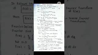 Fourier cosine transform @MathsNStats #statistics