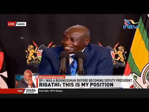 DP Gachagua I have no intention to resign from this job, I’ll fight to the end