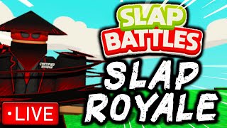 WHOS THE BEST?! - Slap Battles Slap Royale LIVE! 🔴 (Prize?!)