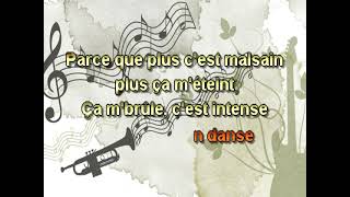 KARAOKE Roxane Bruneau   Notre belle demence