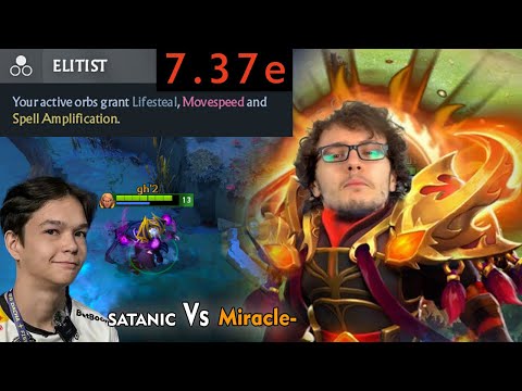 Miracle- Picks INVOKER Mid against SATANIC 🔥