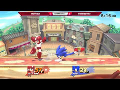 VS Weekly 10/4/18 - Losers Finals - Morpheus (Mega Man) vs MYPEEPEEHARD (Sonic) - Smash 4