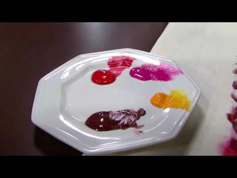 Mulher.com - 09/06/2016 - Pintura em pano de copa - Julia Passerani PT2