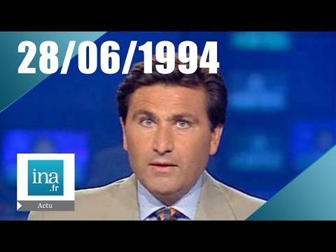 20h France 2 du 28 juin 1994 - Bernard Tapie perd son immunité parlementaire | Archive INA