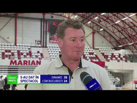 Dinamo a făcut scor cu CSM București în Liga Națională de handbal masculin