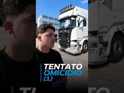 Caro carburanti, sassi e chiodi sulla A14. Camionista sotto shock (Parte 1)