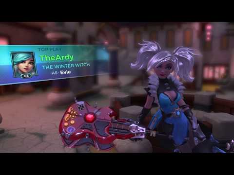 Paladins Evie Gameplay [Quick match]  [TheArdy]
