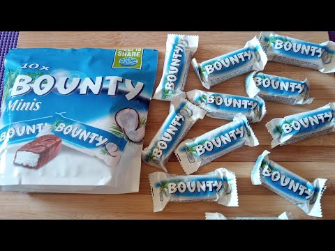Bounty Minis/Chocolate Unboxing
