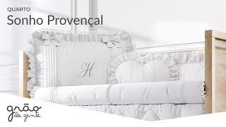 QUARTO DE BEBÊ SONHO PROVENÇAL PERSONALIZADO | GRÃO DE GENTE