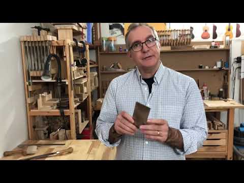 How to sharpen your scrapers