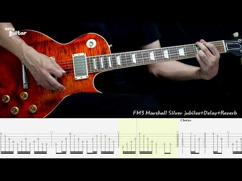 Guns N' Roses - Don't Cry Guitar Lesson With Tab Part 1/2(Slow Tempo)