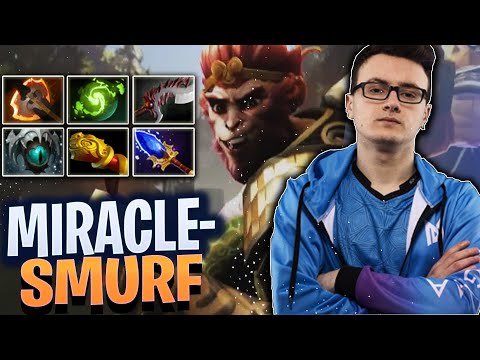Nigma.Miracle SMURF - Monkey King Pro Gameplay Dota 2