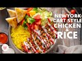 Chicken Shawarma Rice Recipe | NYC Cart Style Chicken & Rice | Garlic Sauce | Chef Sanjyot Keer