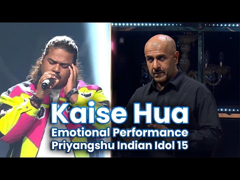"Kaise Hua" Watch Priyangshu's Heartfelt Indian Idol 15 Performance That Won Hearts