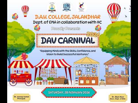 Come one, come all - DAV carnival