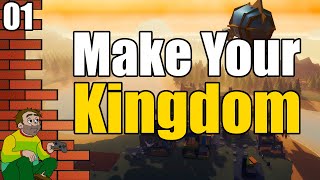 Make Your Kingdom: Prologue - Upcoming Indie City Building Game - Let's Play Gameplay
