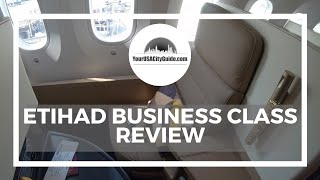 Etihad Business Class Review - Abu Dhabi - Manchester on 787-9