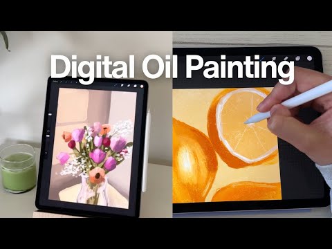 Digital Oil Painting in Procreate: Beginner Tutorial