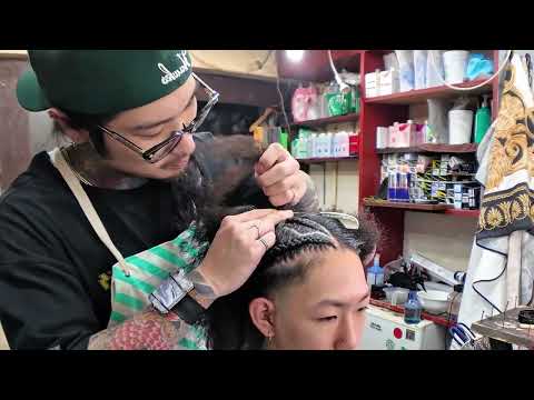 9min Cornrows ASMR — No talking, just pure sound