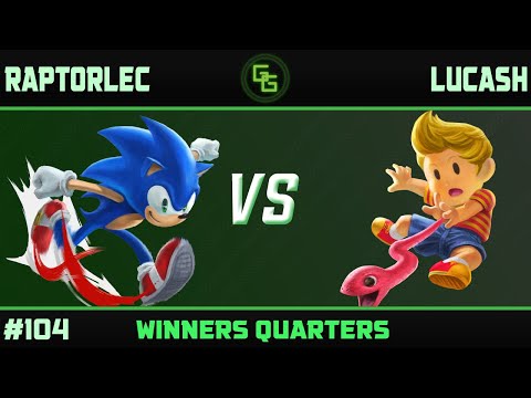 Raptorlec (Sonic) vs Lucash (Lucas) - FreeFall #104 Winners Quarters
