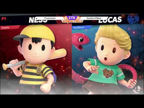 Clocktower Smash 61 - Winners Finals - Sushio O'Neal (Fox, Ness) vs. fluxWaver (Lucas) - SSBU