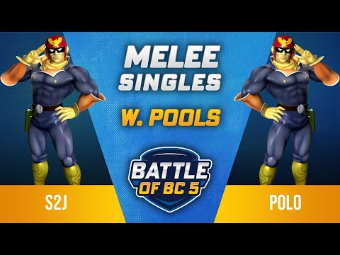 S2J (Captain Falcon) vs Polo (Captain Falcon) - Melee Singles Losers Top 48 - Battle of BC 5