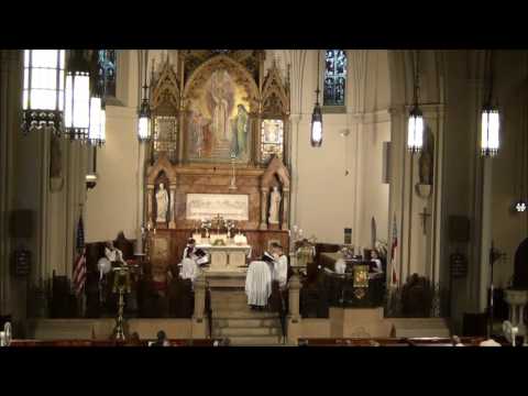 Psalm 130:1-11 (Anglican Chant - J. Nares) @ St. John's Detroit