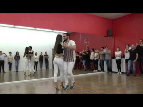 Jeremy & Stephanie - 13 03 2016 - DEMO 1 Kizomba Impro - DJ Willy G Feat. Nindja - Vai Subir