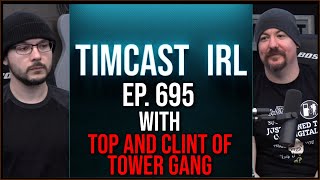 Timcast IRL #695 Steven Crowder ERUPTS On 'Big Con' Over Contract Terms w/Tower Gang Crew