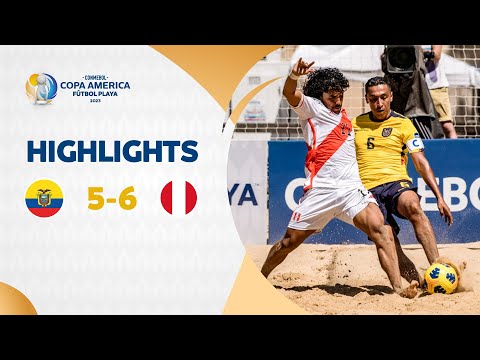 #CAPlaya | ECUADOR 5-6 PERÚ | RESUMEN | FECHA 1