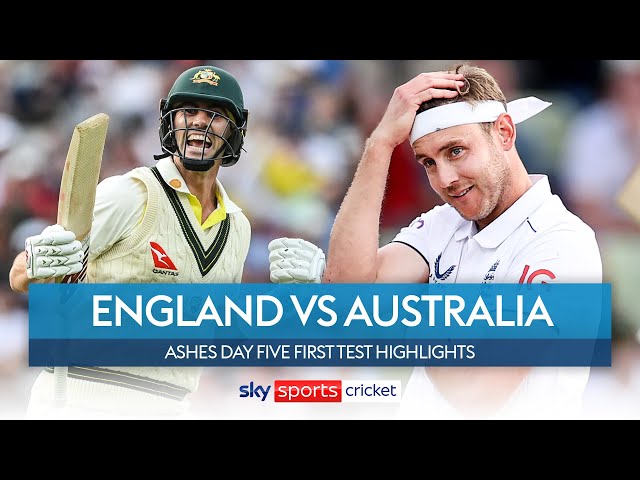 Australia edge England in all-time CLASSIC! 🤯 | Day five first test | Ashes Highlights