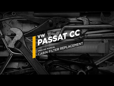 HOW TO REPLACE A WIX FILTERS CABIN FILTER  | VW Passat CC - WP9147