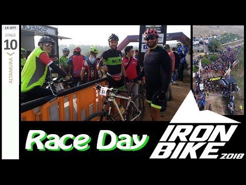 MTB Vlog #22 - IRON BIKE 2018 - RACE DAY - Stage 10 Altamura