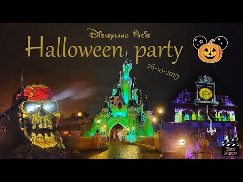 Overview Halloween-party Disneyland Paris 26-10-2019