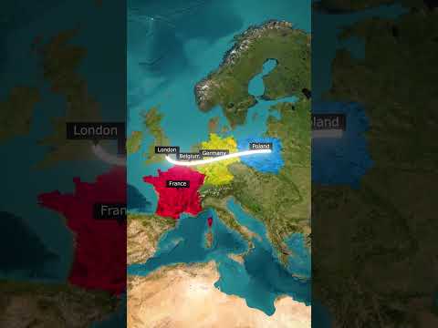 A Road from London to New York?! Here’s How! 🤯 #shorts #geographyfacts