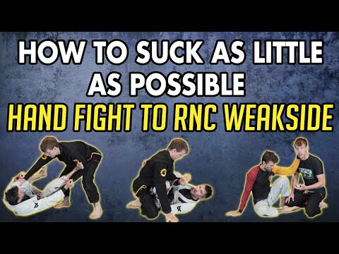 BJJ Lesson 48: Weak Side Hand Fighting To Rear Naked Choke - Fundamentals Of Submissions