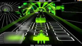 Audiosurf: Skrillex - Kill Everybody (Bare Noize Remix)