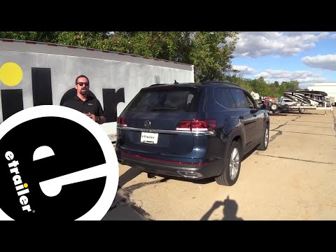 etrailer | Setting up the Curt Trailer Hitch Receiver on your 2021 Volkswagen Atlas