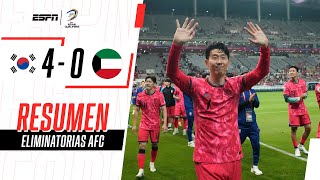 COREA DEL SUR NO TUVO PIEDAD Y SIGUE INVICTA DE CARA AL MUNDIAL | Corea del Sur 4-0 Kuwait | RESUMEN