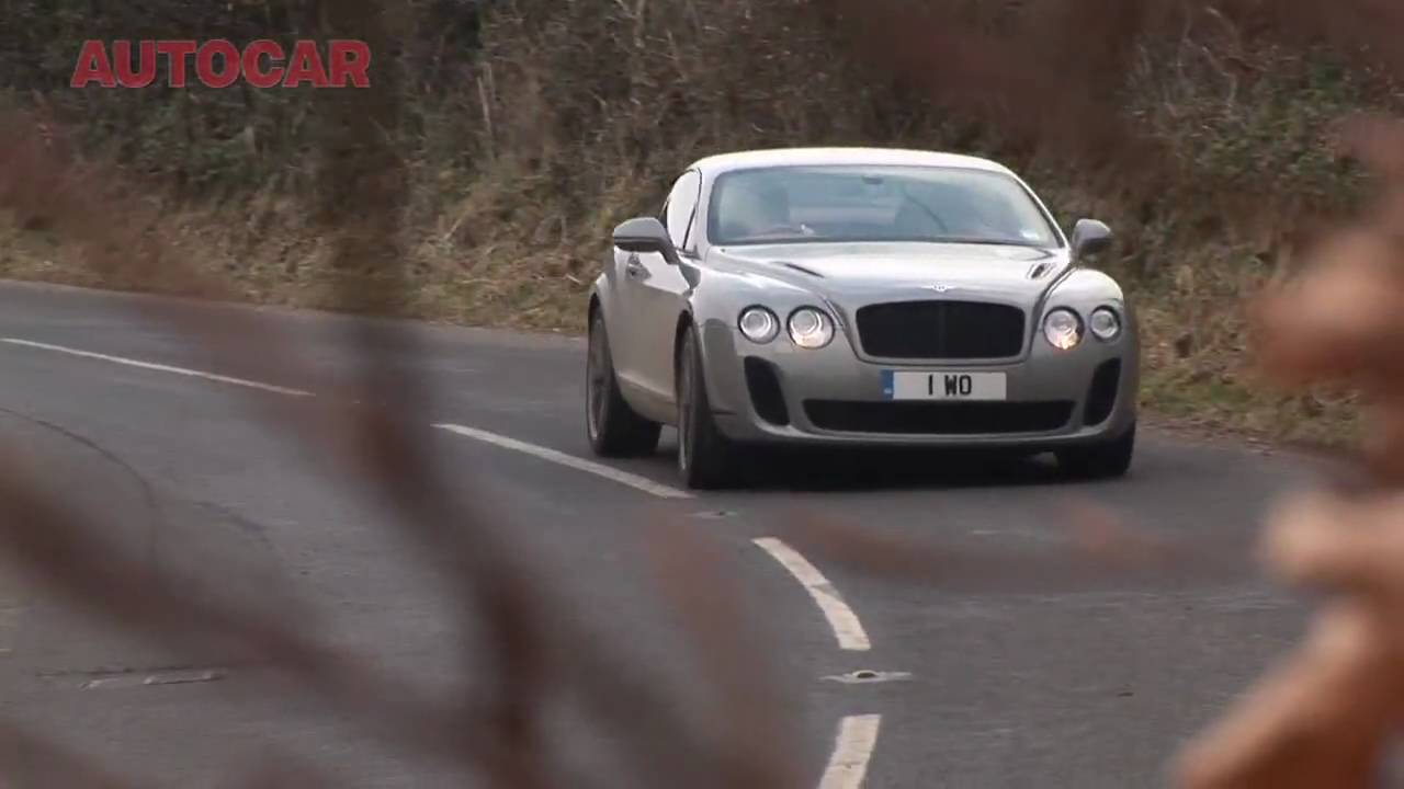 Bentley Continental Supersports driven by autocar.co.uk