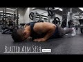 My Full Arm Workout | Meal Prep On Mini - Bulk