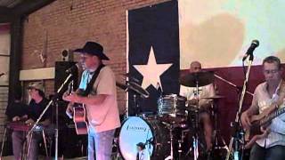The Ed Burleson Band live at the Lumberyard in Roscoe, Texas