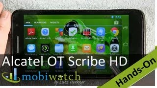 Alcatel One Touch Scribe HD: 5-Zöller mit Dual-SIM für 280 Euro ohne Vertrag