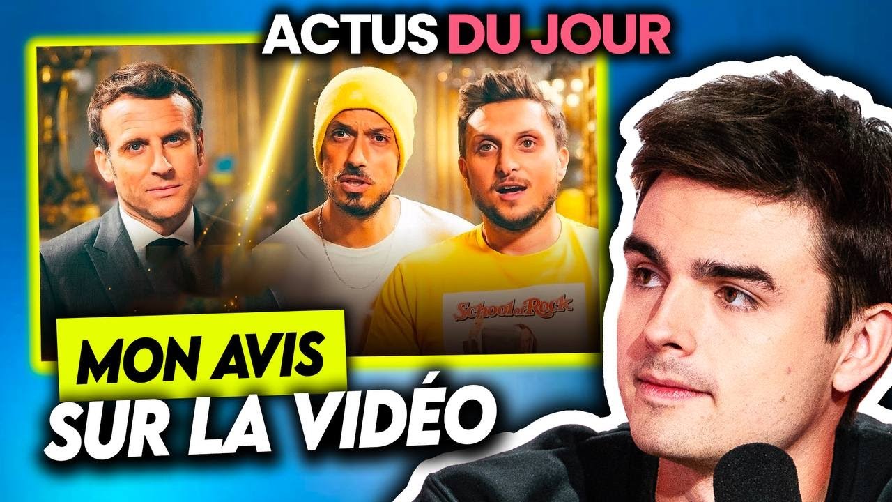 Mon avis sur la vidéo de McFly et Carlito avec Macron, avion détourné, Eurovision... Actus du jour
