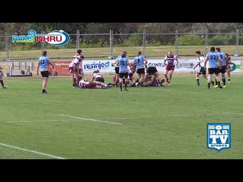 2017 NHRU Round 12 Prem 3 Highlights   Southern Beaches v Newcastle University
