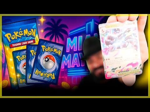 OPENING POKEMON TCG + HUGE WIN ON MIAMI MAYHEM!