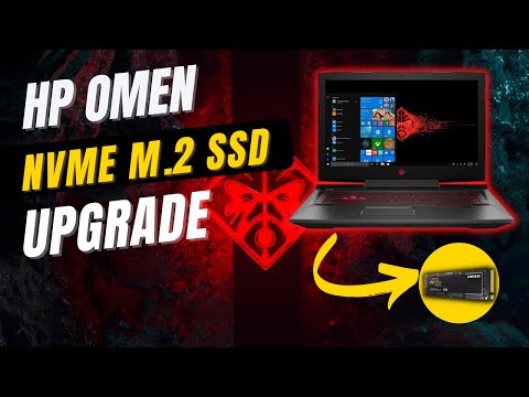 HP OMEN Laptop 15-ce030TX NVMe M.2 SSD Upgrade | How To Upgrade HP OMEN Laptop 15-ce030TX SSD