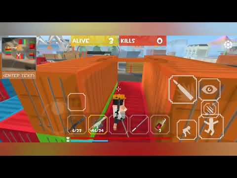 Grand battle royale pixel fps gameplay🔥, my first video #001 