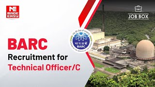 BARC Recruitment for Technical Officer – Job Box