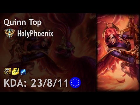 Quinn Top vs Gragas - HolyPhoenix - EUW Challenger Patch 7.3
